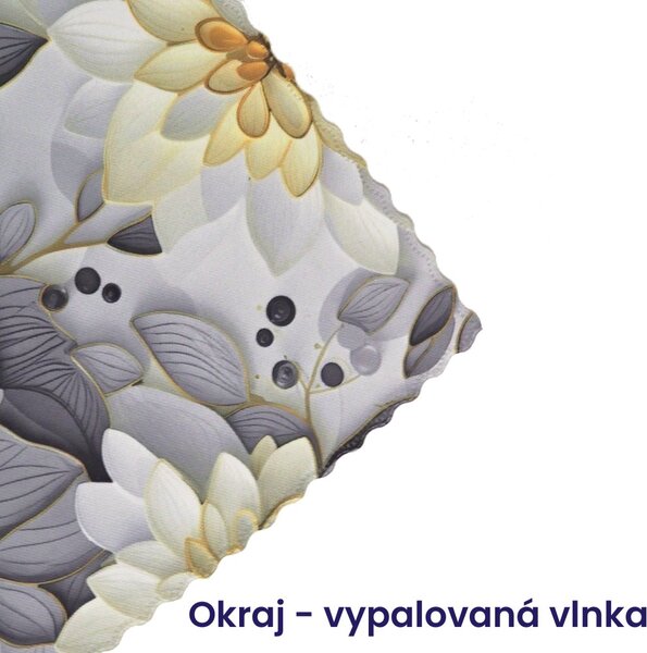Ubrusy a běhouny SOFT 40x120 Vypalovaná vlnka