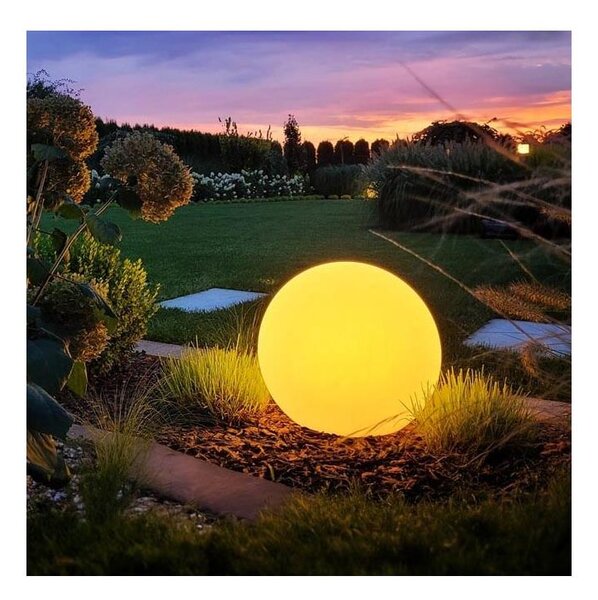 Venkovní lampa GLOBO 1xE27/60W/230V pr. 30 cm IP44