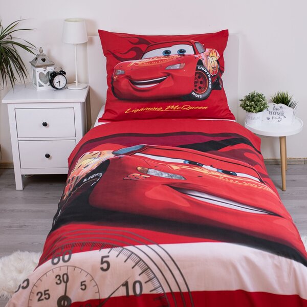 Jerry Fabrics Bavlněné povlečení 140x200 + 70x90 cm - Cars "Legend"