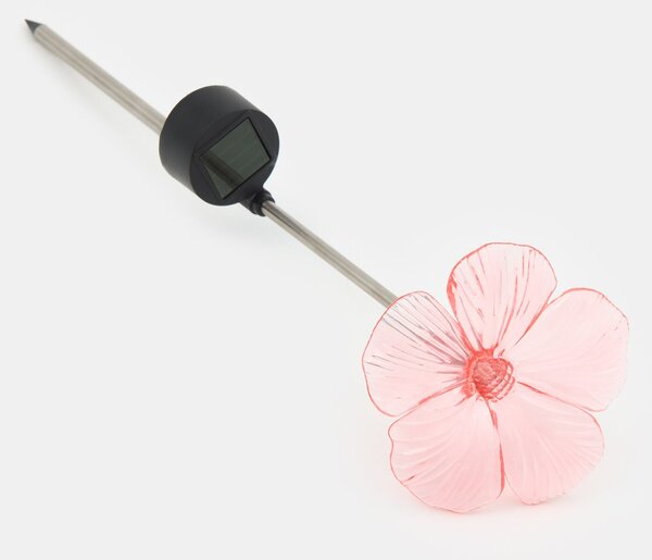 Sinsay - Solární LED lampa ve tvaru květiny - růžová