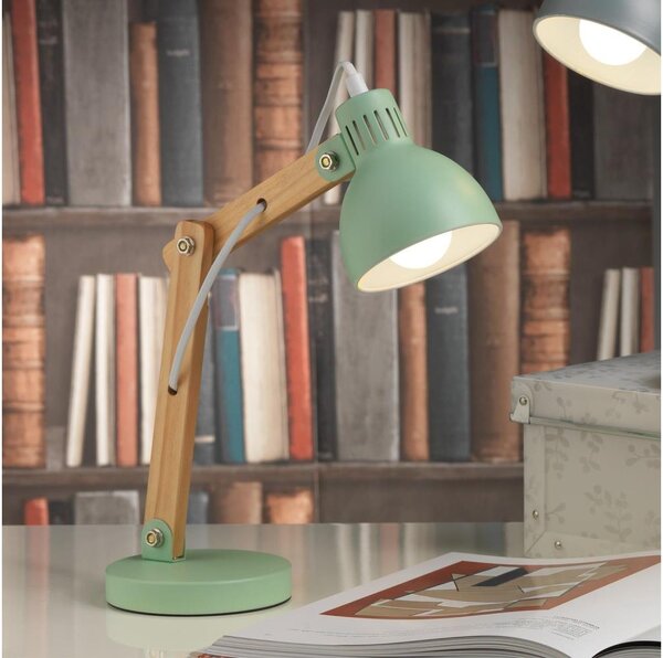 ONLI - Stolní lampa NORA 1xE14/6W/230V zelená