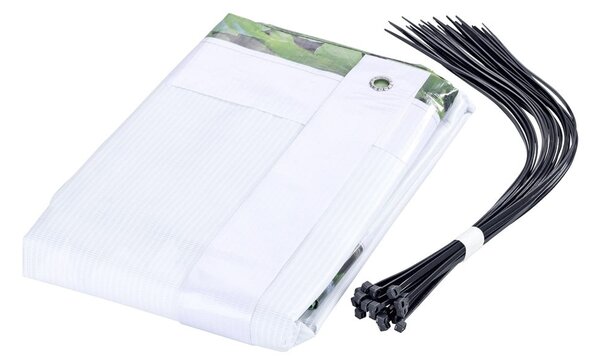 Zelená plastová balkonová zástěna 500x85 cm – Maximex