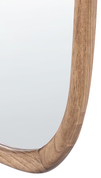 Zrcadlo CORBARIEU 45 cm 159 cm Dřevo paulovnie Hnědá