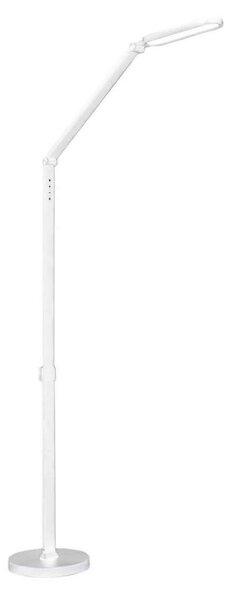 LED Stmívatelná dotyková stojací lampa FERRARA LED/13W/230V 3000/4000/6000K bílá