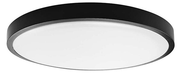 LED Koupelnové stropní svítidlo LED/18W/230V IP44 3000K pr. 25 cm černá