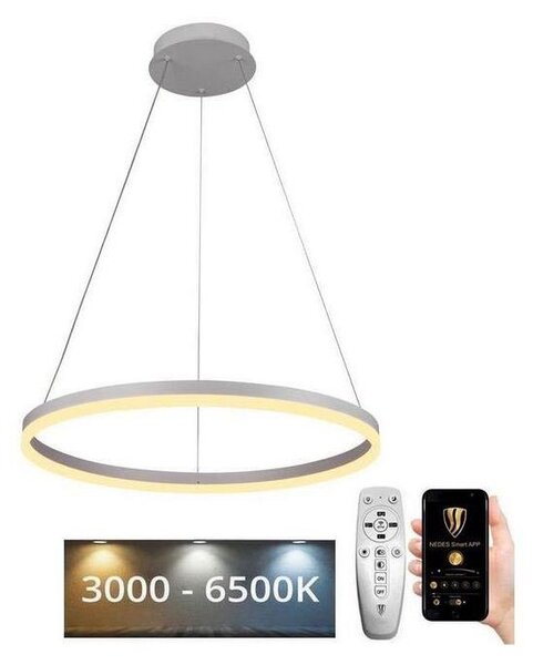 Brilagi - LED Stmívatelný lustr na lanku CIRCLE LED/42W/230V 3000-6500K + DO