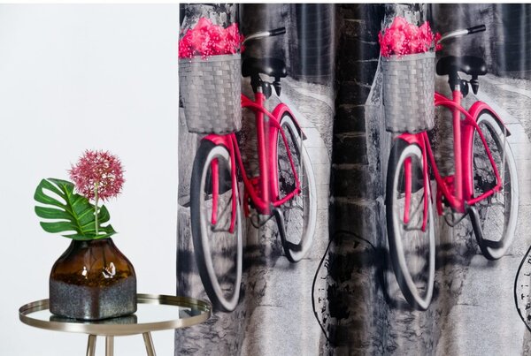 Šedý závěs 140x245 cm Mercato – Mendola Fabrics