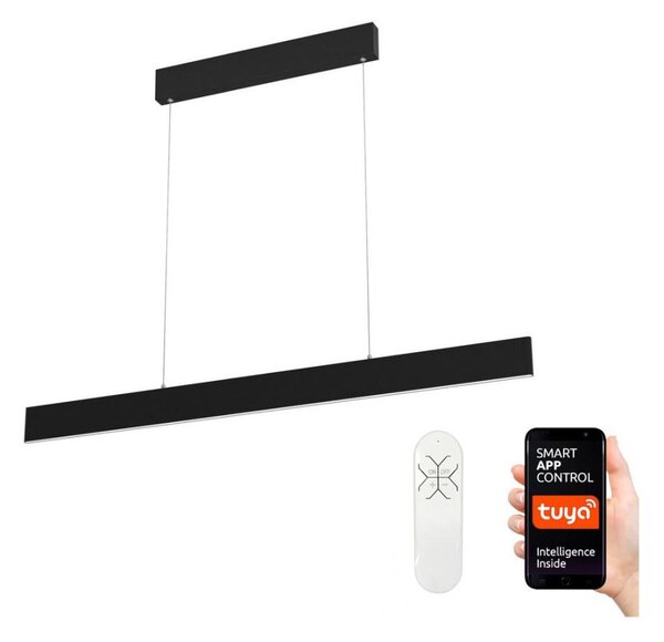 Immax NEO 07076L - LED Stmívatelný lustr na lanku černá LISTON LED/18W/230V + DO