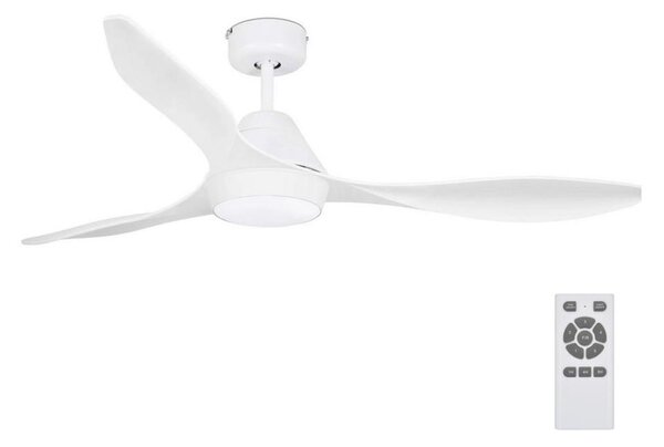 FARO 33346 - LED Stropní ventilátor POLARIS LED/18W/230V bílá pr. 132 cm + DO