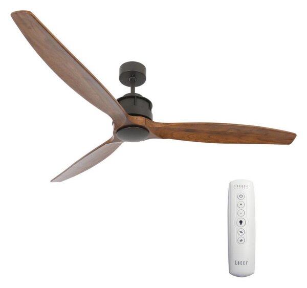 Lucci air 210507 - Stropní ventilátor AIRFUSION AKMANI pavlovnie/černá + DO