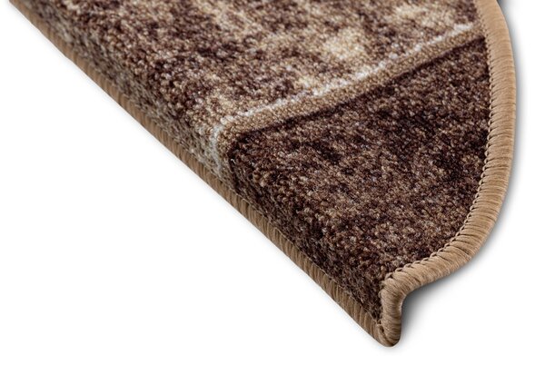 Kobercový ráj Kobercový nášlap STARK béžový Rozměr: 67 cm x 24 cm + 3 cm (zahnutí)