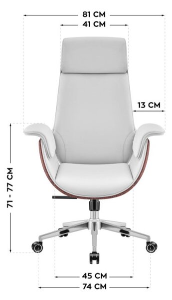 Kancelářská židle Boss 8.2 šedá