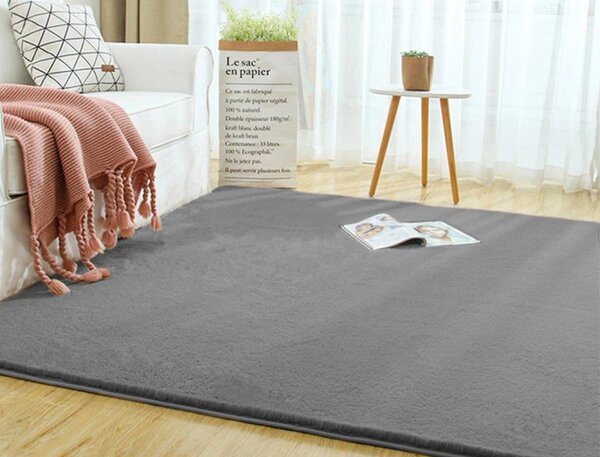 Protiskluzový koberec RABBIT stříbrný