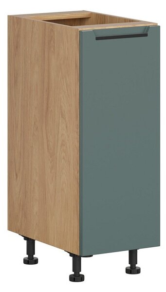 BRW Kuchyně Family Line Iris DC-30/82-C, dub hikora/boho green matt