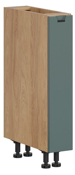 BRW Kuchyně Family Line Iris DC-15/82-C, dub hikora/boho green matt