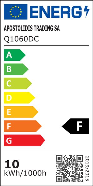 ACA Lighting LED venkovní reflektor Q 10W/12-24V DC/6000K/880Lm/110°/IP66, černý