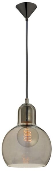 ACA DECOR Závěsné stropní svítidlo BLOOM max. 40W/E27/230V/IP20, černé