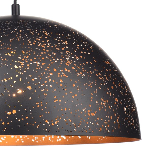 ACA DECOR Závěsné svítidlo PLANETARIO max. 60W/E27/230V/IP20, černé