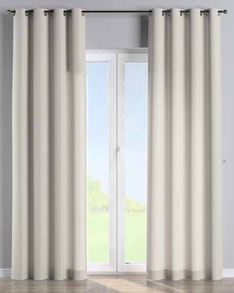 Závěs na kroužcích barva šedá