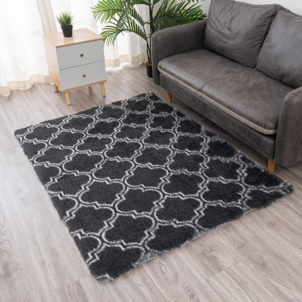 Protiskluzový koberec DECOR šedý
