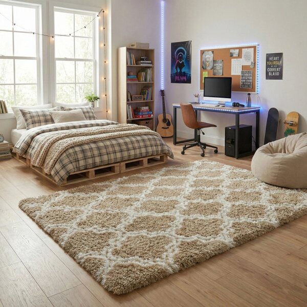Protiskluzový koberec DECOR béžový