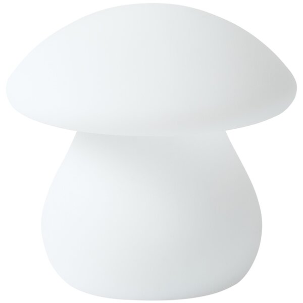 Venkovní stolní LED lampa TUIRA s dálkovým ovládáním Bílá