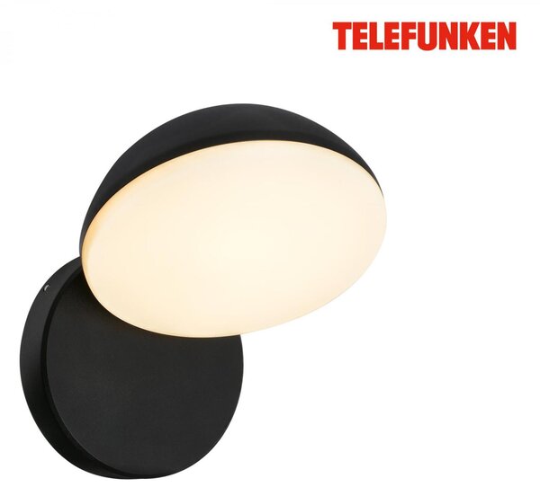 BRILONER TELEFUNKEN LED venkovní nástěnné svítidlo, voděodolné a prachotěsné, 1000 lm, 3.000K teplá bílá 323205TF