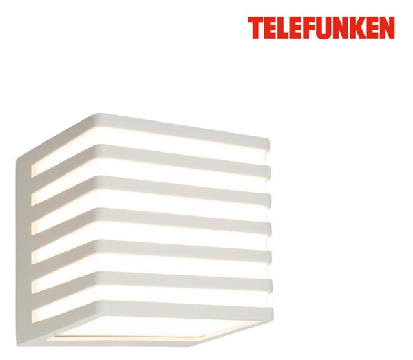 BRILONER TELEFUNKEN LED venkovní nástěnné svítidlo, voděodolné a prachotěsné, kostka, světlešedá 321904TF