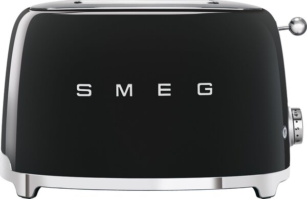 Smeg TSF01BLEU. Toustovač na 2 tousty 50's Style černý