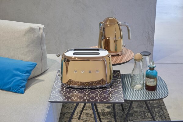 Smeg TSF01WHEU Toustovač na 2 tousty 50's Style bílý
