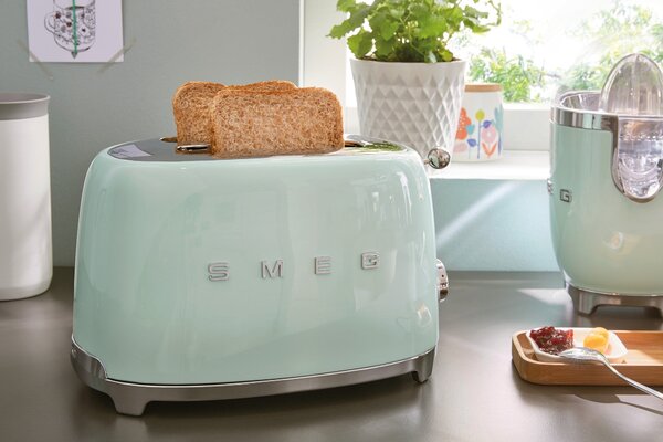 Smeg TSF01WHEU Toustovač na 2 tousty 50's Style bílý
