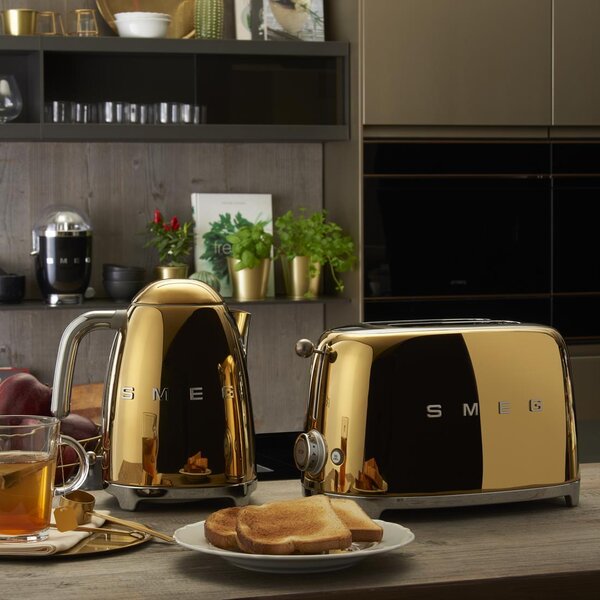 Smeg TSF01WHEU Toustovač na 2 tousty 50's Style bílý
