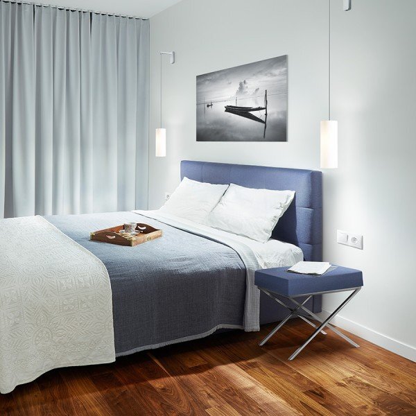 HUDSON nástěnná bílá chrom 230V E27 28W - RED - DESIGN RENDL
