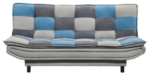 ROZKLÁDACÍ POHOVKA, textil, kompozitní dřevo, modrá, jílová barva, tmavě šedá MID.YOU - Rozkládací pohovky, Online Only