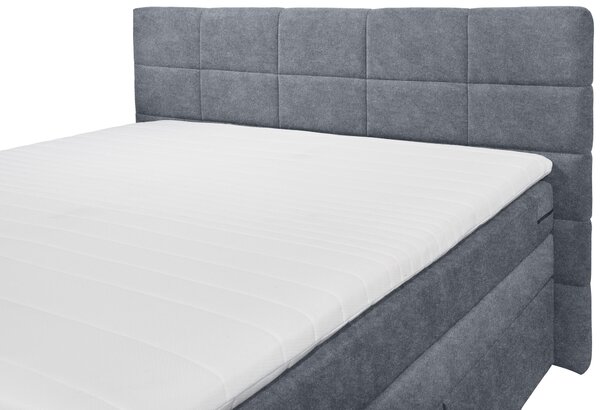 POSTEL BOXSPRING, 180/200 cm, antracitová MID.YOU - Postele s úložným prostorem, Online Only