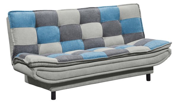 ROZKLÁDACÍ POHOVKA, textil, kompozitní dřevo, modrá, jílová barva, tmavě šedá MID.YOU - Rozkládací pohovky, Online Only