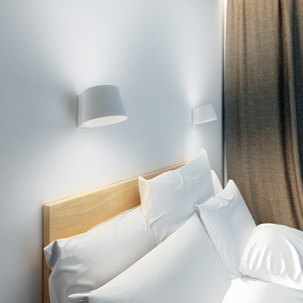 BENITA nástěnná sádrová 230V E14 25W - RED - DESIGN RENDL