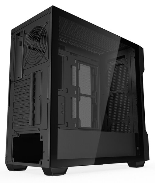 Počítačová skříň Darkflash DS900 Mesh bez ventilátorů (černá)