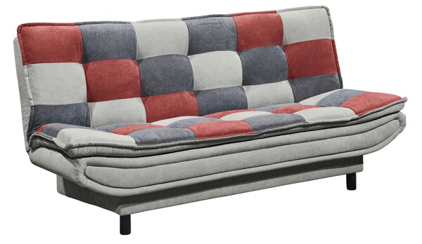 ROZKLÁDACÍ POHOVKA, textil, kompozitní dřevo, jílová barva, bobulová, tmavě šedá MID.YOU - Rozkládací pohovky, Online Only