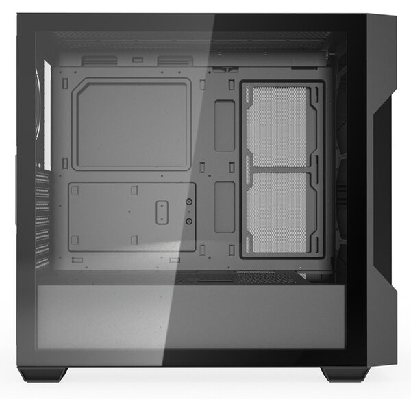 Počítačová skříň Darkflash DS900 Mesh bez ventilátorů (černá)