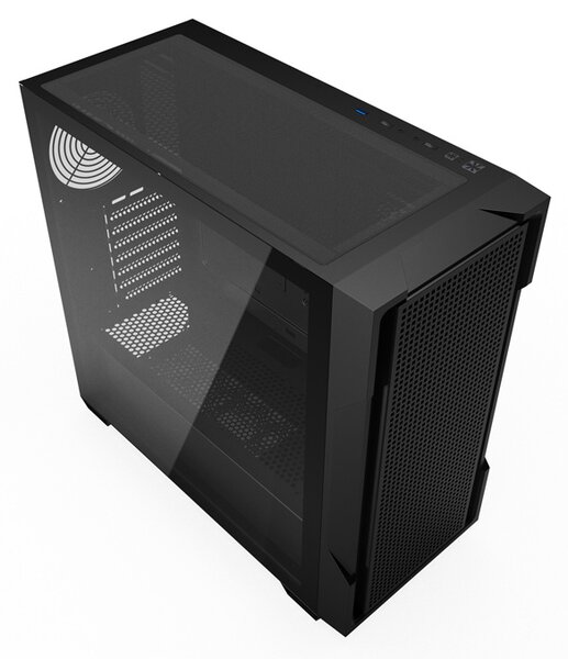 Počítačová skříň Darkflash DS900 Mesh bez ventilátorů (černá)