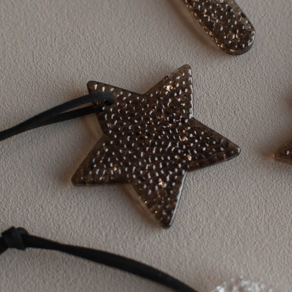 DBKD Závěsná ozdoba Airy Star - Brown DK357