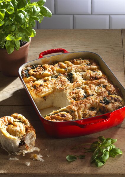 Le Creuset 20184370902422 Pekáč Signature 37 cm ohnivě oranžový