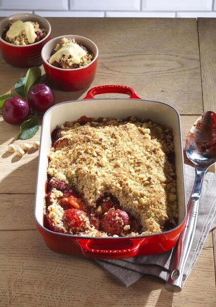 Le Creuset 20184370902422 Pekáč Signature 37 cm ohnivě oranžový