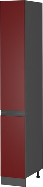 Lékárničková skříňka Vicco R-Line Červená 30 cm Tvar J, Model 39782