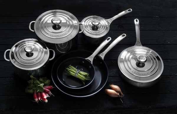 Le Creuset 96600624000000 Hrnec na maso 3-ply Plus 24 cm