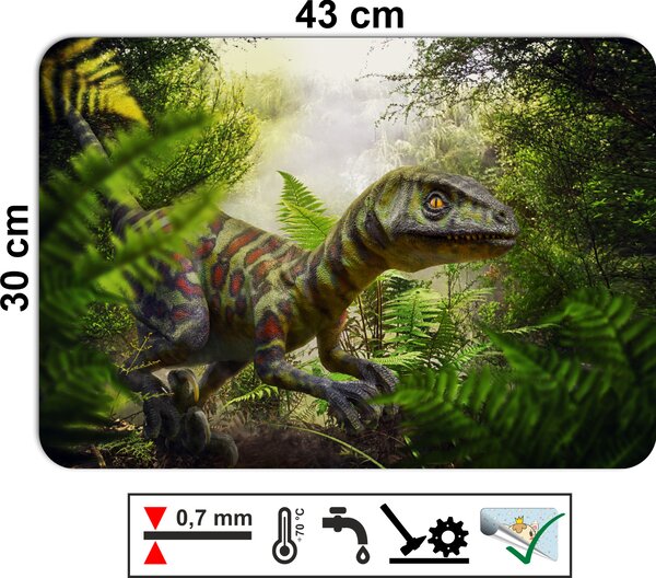 PokojovaDekorace.cz, Dětské prostírání - 039, Dinosaurus, 43x30cm