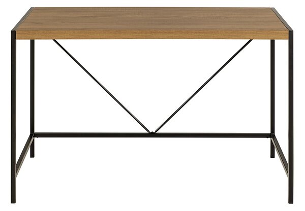Actona Psací stůl Bahamas 120 cm dub přírodní rustikální/černý