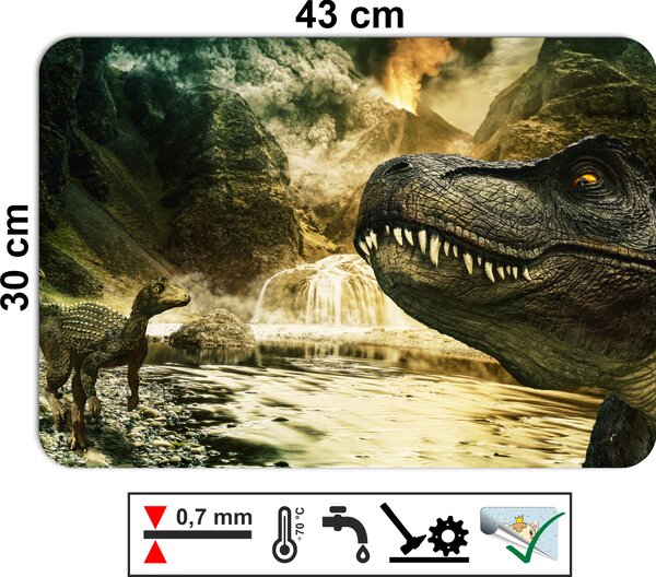 PokojovaDekorace.cz, Dětské prostírání - 040, Dinosaurus, 43x30cm