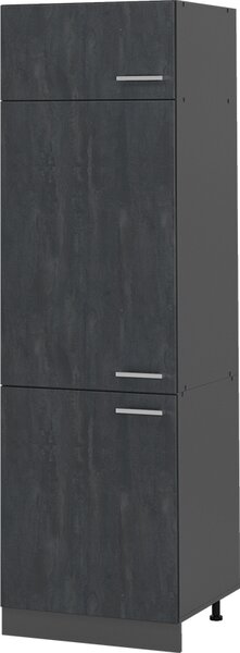 Skříňka na lednici Vicco R-Line Černý beton 60 cm, Model 47501